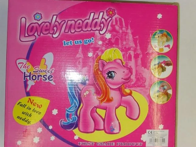 Pony di plastica giocattolo "Lovely Neddy" &amp; #13; &amp; #13; (First Grade Product - The Sweet Horse)