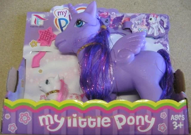 Pony di plastica "My Little Pony" &amp;lt;font colore="#ff0000 (Tian Fu Toys)