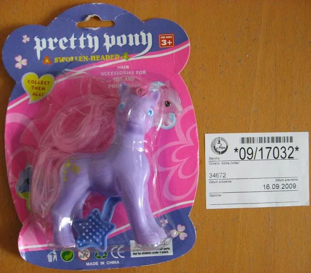 Pony di plastica – Pretty Pony (Unknown)