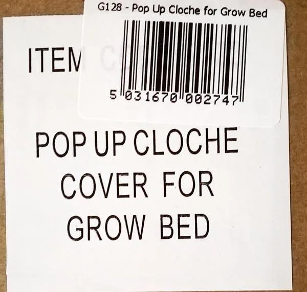 Copertura Cloche (attrezzature da giardino) «Pop up cloche for grow bed» — foto 2 dell'alert A12/1648/15