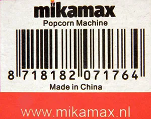 Produttore di popcorn «POPCORN MACHINE» (mikamax)