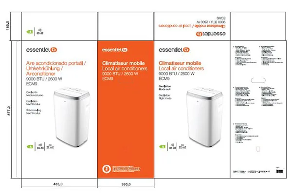 Condizionatore d'aria «Portable air conditioner» — foto 2 dell'alert A12/01841/23