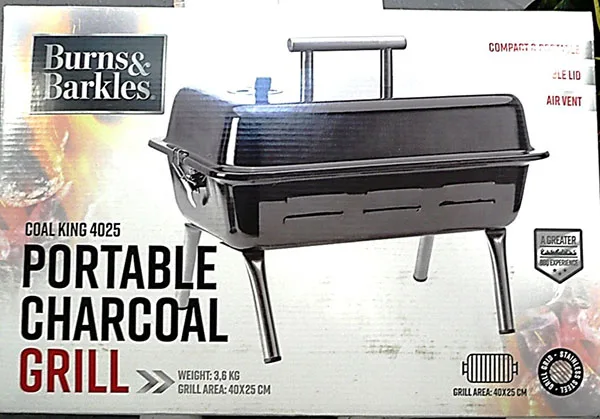 Griglia a carbone portatile «Portable Charcoal Grill» — foto 6 dell'alert A11/00127/22