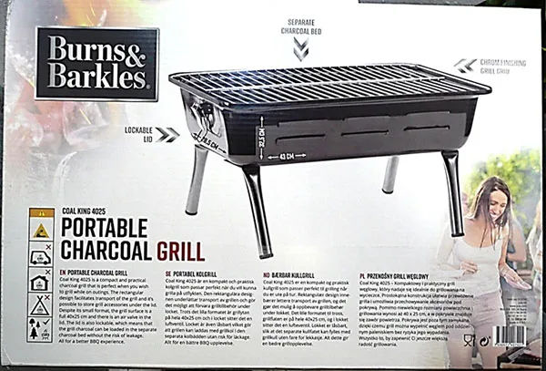 Griglia a carbone portatile «Portable Charcoal Grill» — foto 7 dell'alert A11/00127/22