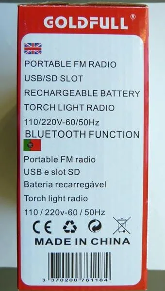 Radio «Portable FM Radio» — foto 2 dell'alert A12/1039/17