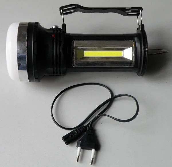 Lampada/torcia portatile LED «Portable Hanging Lamp» (Jia Hao)