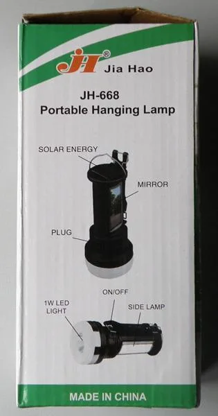 Lampada/torcia portatile LED «Portable Hanging Lamp» — foto 2 dell'alert A12/0919/18