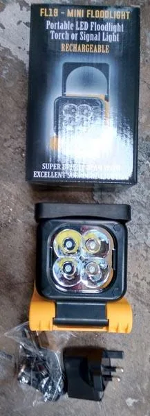 Mini proiettore ricaricabile «Portable LED Floodlight Torch or Signal Light» (Clulite)