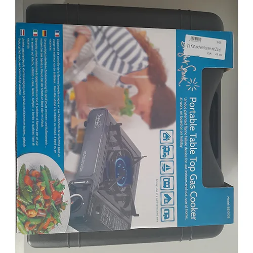 Stufa a gas portatile «Portable Table Top Gas Cooker» (Bright Spark)