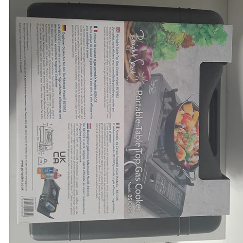 Stufa a gas portatile «Portable Table Top Gas Cooker» — foto 3 dell'alert SR/04271/25