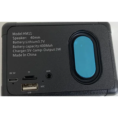 Altoparlante senza fili «Portable Wireless Speaker» — foto 2 dell'alert A12/02113/24