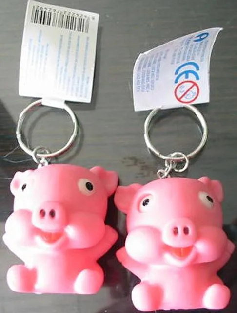 Portachiavi giocattolo di plastica &amp;#13; &amp; #13; (ITEM)