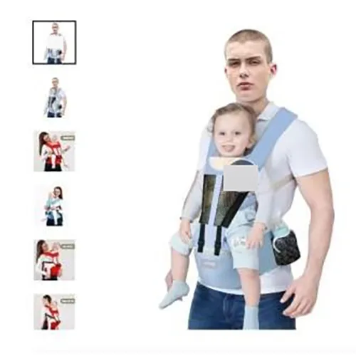 Portabebè «Porte bébé ergonomique sac à dos infantile bébé hipseat transporteur face avant» — foto 3 dell'alert SR/01618/26