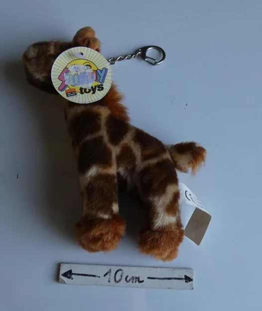 Giocattolo morbido «Porte clé grande girafe peluche animal neuf» — foto 2 dell'alert A12/00367/22