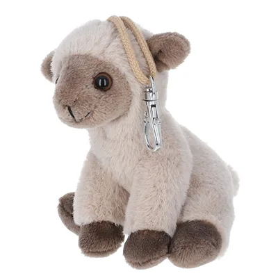 Portachiavi con peluche «Porte clés peluche agneau» (Mercredi)