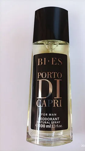 Spruzzo di deodorante «Porto Di capri for man deodorant natural spray» (Bi es)