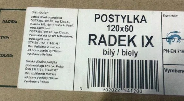 Lettino per bambini «Postylka» — foto 3 dell'alert A12/0242/18