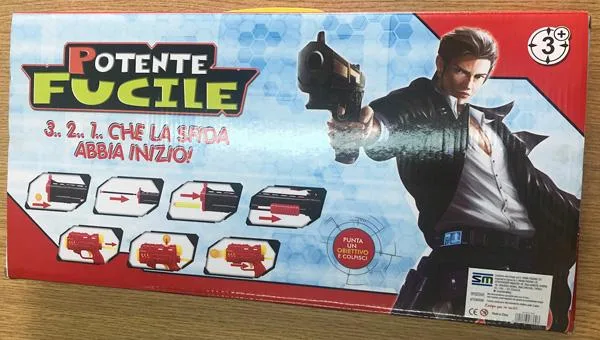 Set di tiro giocattolo «POTENTE FUCILE» — foto 3 dell'alert A12/1785/18