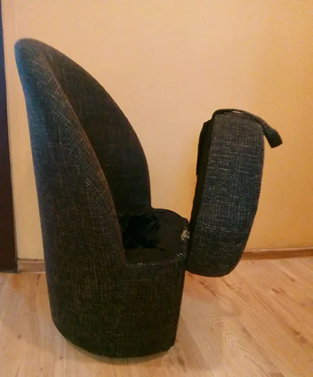 Pouf-poltrona «Pouf-armchair Lašelis» — foto 2 dell'alert A11/00021/22