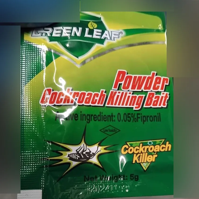 Esca per scarafaggi «Powder Cockroach Killing Bait» (Green leaf)