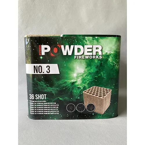 Fuochi d'artificio «Powder No. 3»