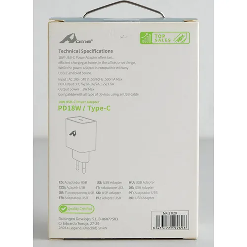 Caricabatterie USB «POWER ADAPTER» — foto 5 dell'alert SR/02474/26