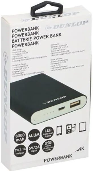 Banca di potere «Power bank» (Dunlop)