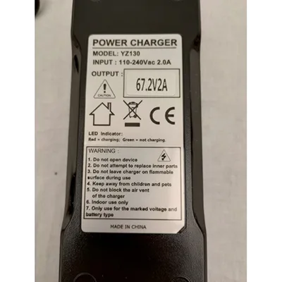 Caricabatterie per scooter elettrico «Power charger» — foto 3 dell'alert A12/02114/24