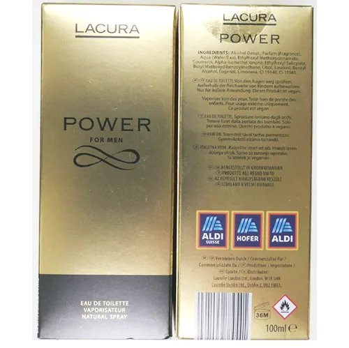 Eau de toilette «Power for Men» — foto 1 dell'alert SR/03217/25