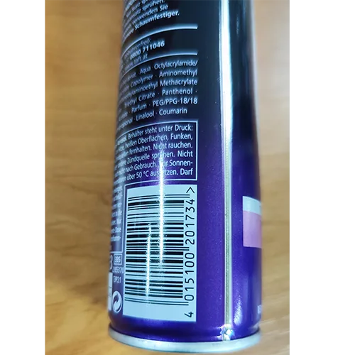 Spray per capelli «POWER HAARSPRAY 3 WETTER» — foto 2 dell'alert SR/01431/26