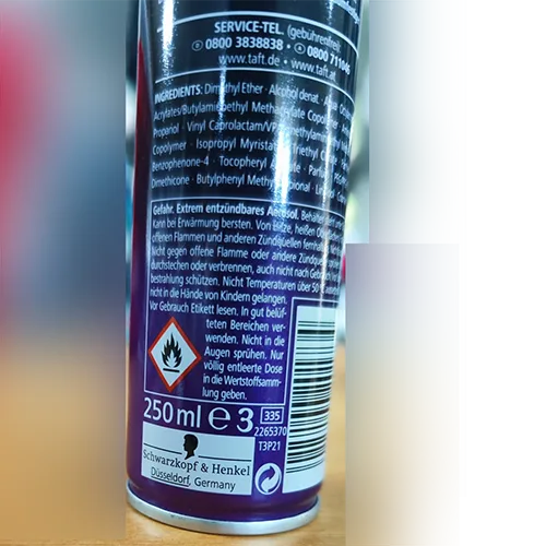 Spray per capelli «POWER HAARSPRAY 3 WETTER» — foto 3 dell'alert SR/01431/26