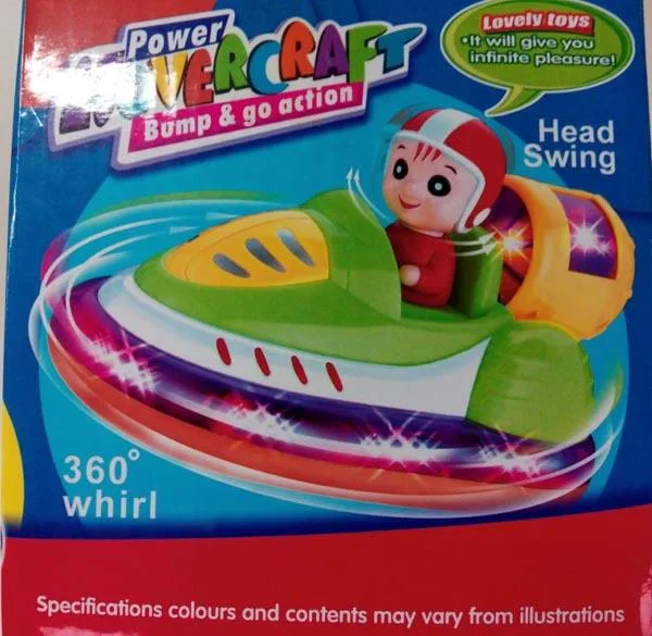 Giocattolo di plastica «Power Hovercraft» (FENG SHENG / colorbaby)