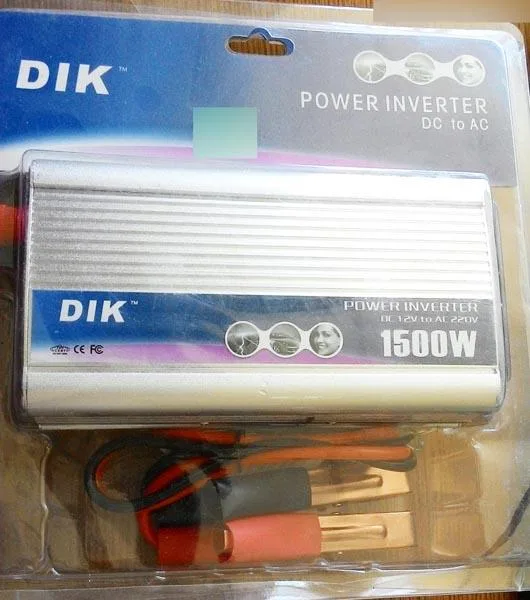 Inverter di potenza dell'automobile «Power Inverter DC to AC» — foto 1 dell'alert A12/1000/16