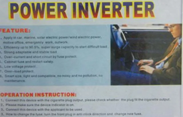 Inverter di potenza «Power Inverter» — foto 2 dell'alert A12/1778/13