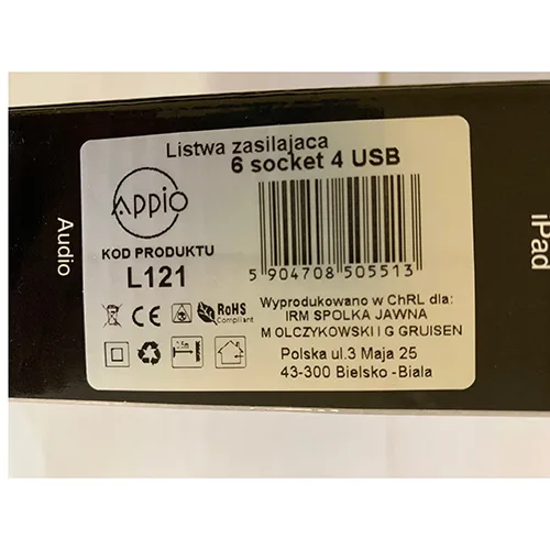Cavo di estensione «Power socket» — foto 4 dell'alert A12/00774/24