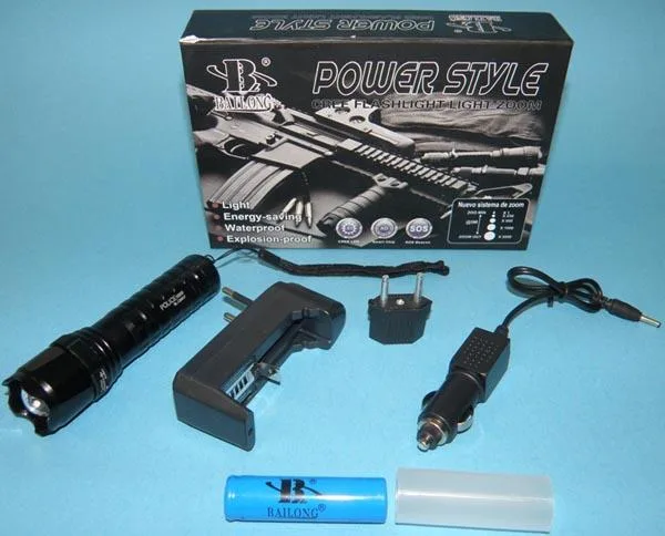 Torcia ricaricabile «POWER STYLE / POLICE1000W» — foto 1 dell'alert A12/1530/15