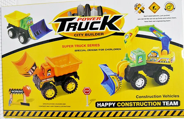 Set di camion giocattolo «Power Truck - City Builder» — foto 2 dell'alert A12/00532/20