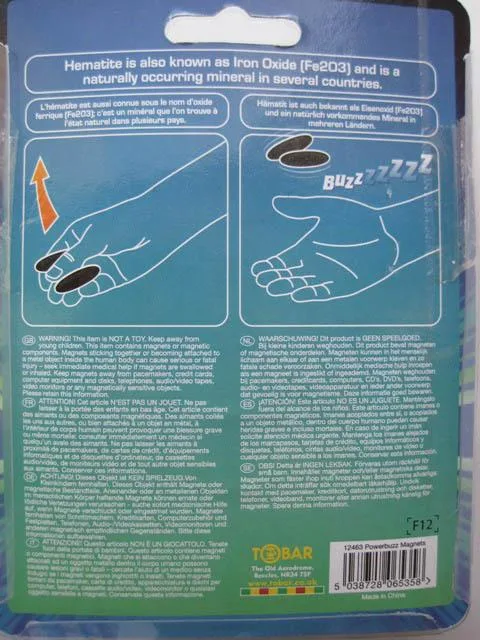 Magneti «Powerbuzz Magnets» (Tobar)