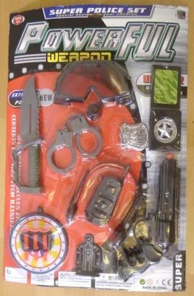 Set di polizia giocattolo «PowerFUL weapon - Super Police Set» (Super)