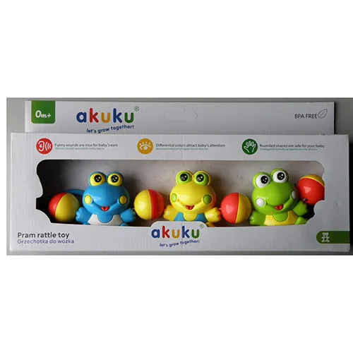 Sonagli giocattolo «Pram rattle toy» (AKUKU)