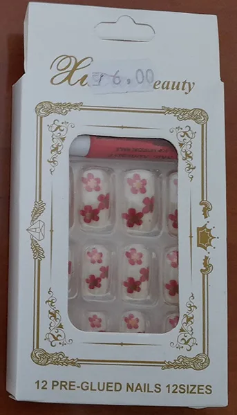 Chiodi falsi «Pre-glued nails» (Xucai Beauty)