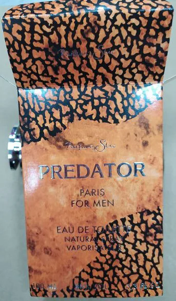 Profumo «PREDATOR PARIS FOR MEN» — foto 1 dell'alert A12/01169/22
