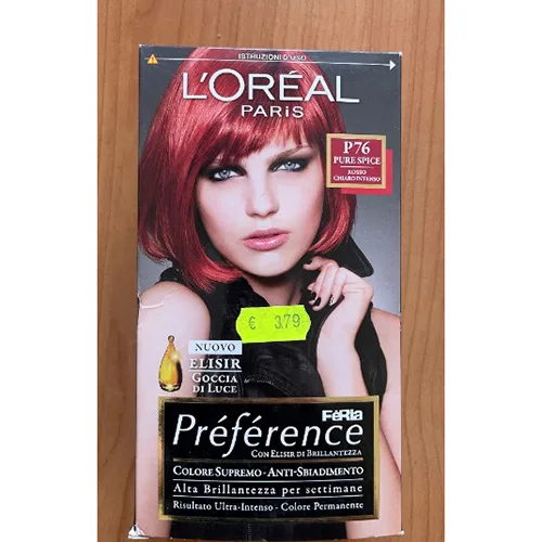 Tintura per capelli «Preference» — foto 6 dell'alert SR/02124/25