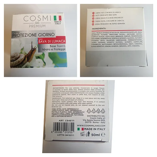 Crema viso «PREMIUM» (Cosmi)