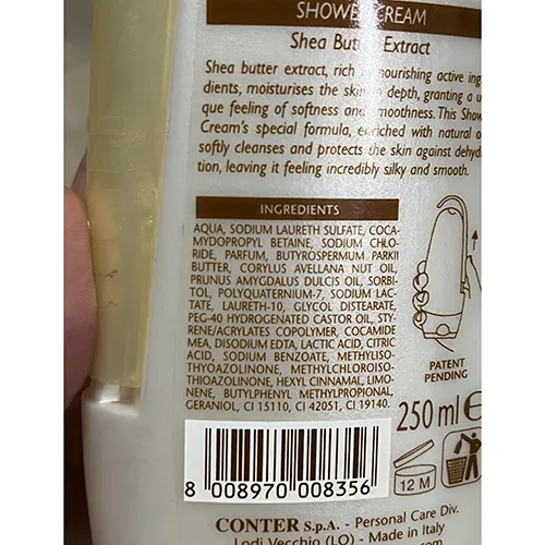 Crema doccia «Premium extra idratante» — foto 6 dell'alert A12/01814/24