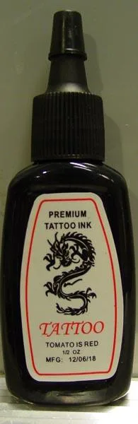 Inchiostro del tatuaggio «Premium Tattoo Ink - Tomato is Red» — foto 1 dell'alert A12/0657/17
