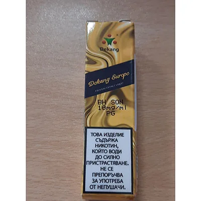 Liquido per sigarette elettroniche «Premium vaping E-Liquid» — foto 1 dell'alert SR/00732/25