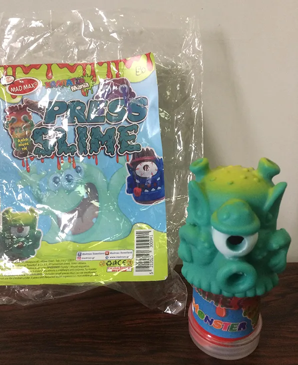 Melma del giocattolo «Press Slime Monster» — foto 2 dell'alert A12/00964/20