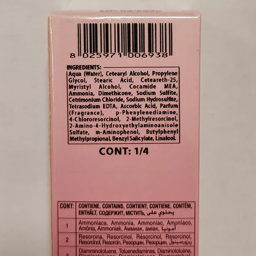 Tintura per capelli «Prestige Color» — foto 3 dell'alert SR/02241/25