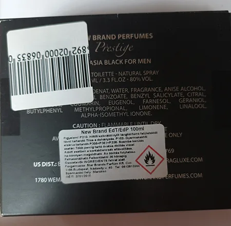 Eau de toilette «Prestige Extasia Black Eau de Toilette» — foto 2 dell'alert A12/00112/24